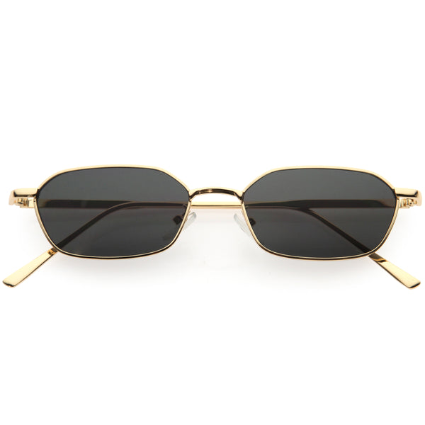 Geometric Sunglasses Zerouv® Eyewear Tagged Oval 