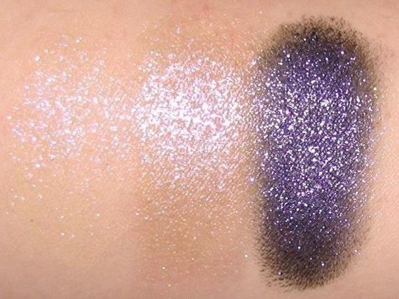 purple shimmer eyeshadow