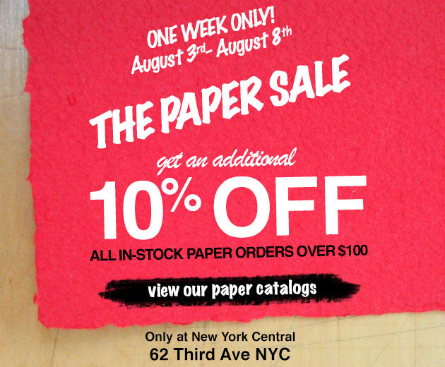 The Paper Sale!