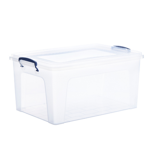 Deep Storage container 11.5 Qt, Plastic Storage Box with Lid