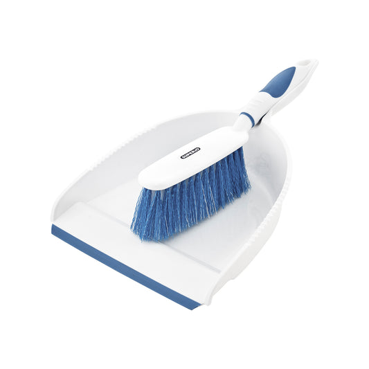 Dustpan and Brush Set- Hand Broom with Swiss Natural Horsehair