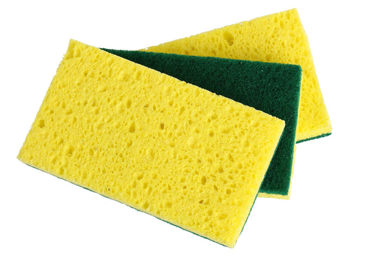 Aidea Non-Scratch Scrub Sponge, Heavy Duty Cellulose Sponge, Cleans Fa –  Aidea USA, Your One Stop Shop For Home Products