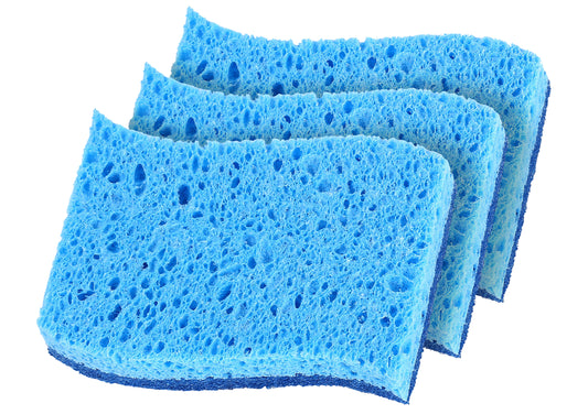 Aidea Non-Scratch Scrub Sponge, Heavy Duty Cellulose Sponge, Cleans Fa –  Aidea USA, Your One Stop Shop For Home Products