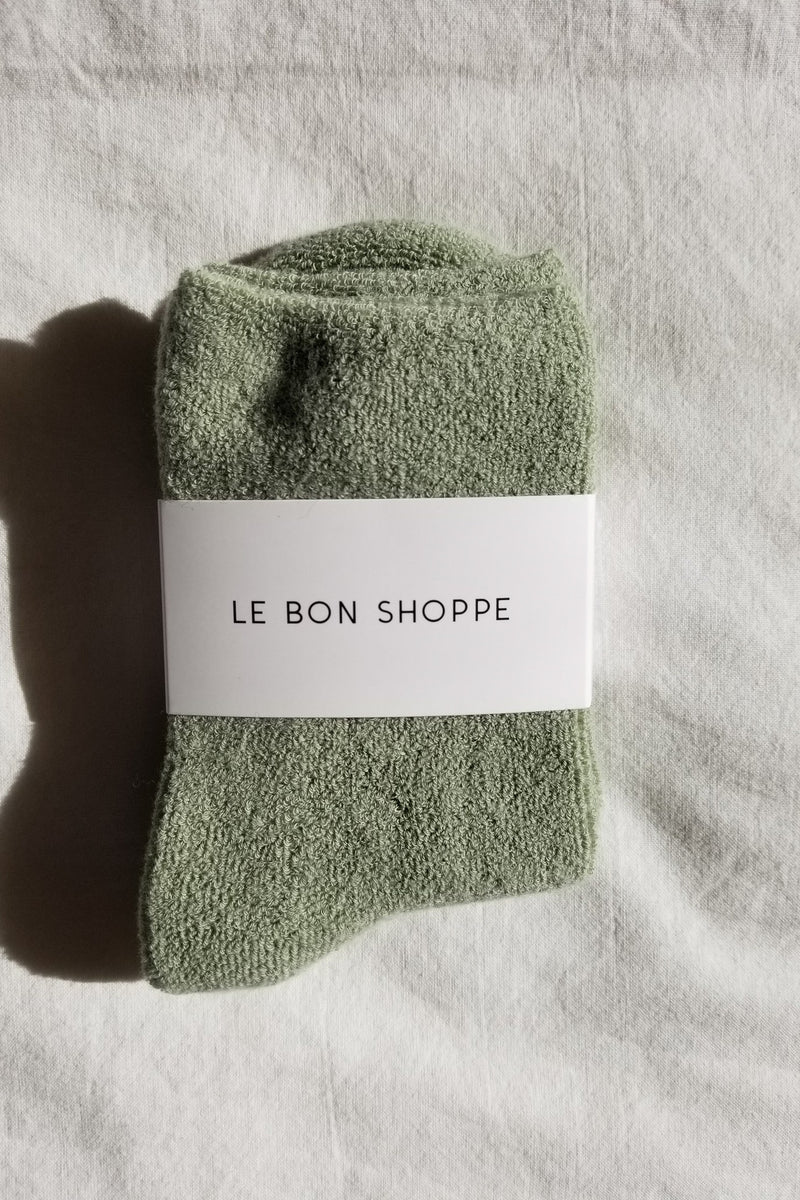 Le Bon Shoppe Cloud Matcha Socks - The Mercantile London