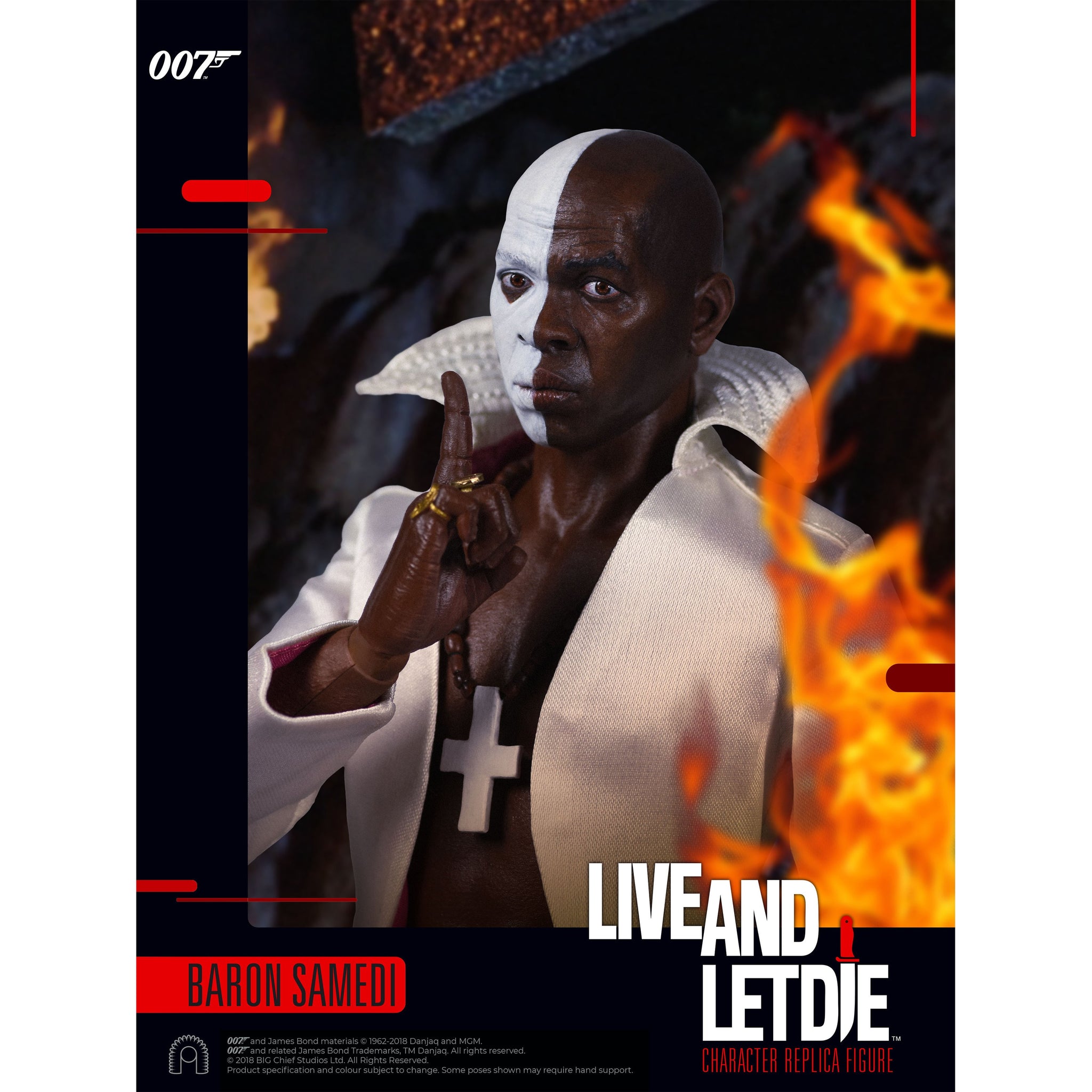 James Bond Baron Samedi Live And Let Die 1 6 Scale Figure Big Chief Studios Film Tv Videospiele - film tv videospiele roblox sun slayer figure blister pack