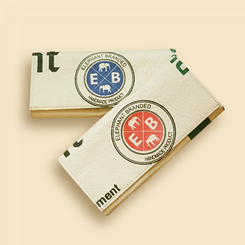 EB Clutch Purse (blue logo design)