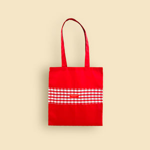 Krama Heritage - Tote Rouge