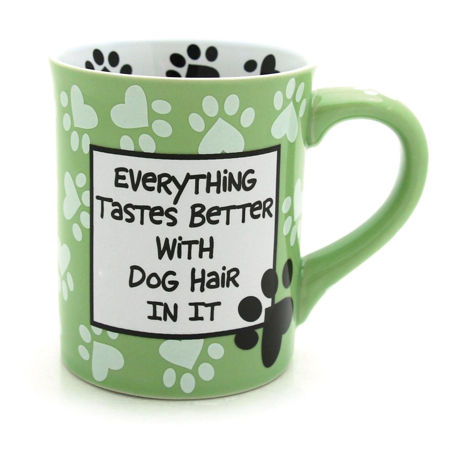 Our Name Is Mud Cuppa Doodle Dog Hair Mug 14 oz capacity