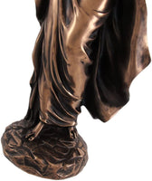 Pacific Trading 8921 12 Inch Hestia in Robes Grecian Goddess Resin Statue Figurine