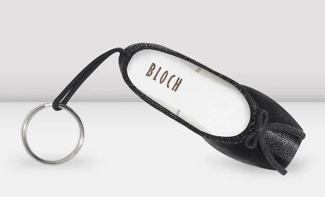 Bloch Dance Mini Pointe Shoe Keychain in Black