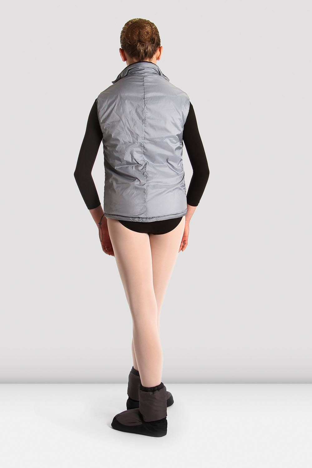 Adult Reversible Warm Up Vest, Silver – BLOCH Dance US