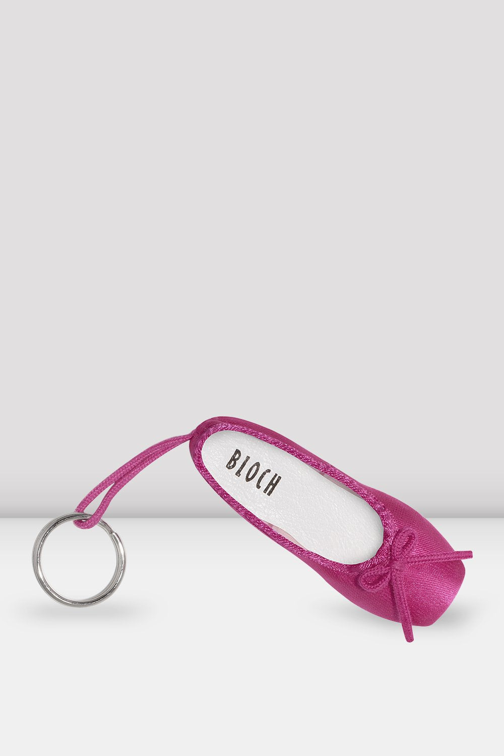 Mini Pointe Shoe Key Chain, Hot Pink 