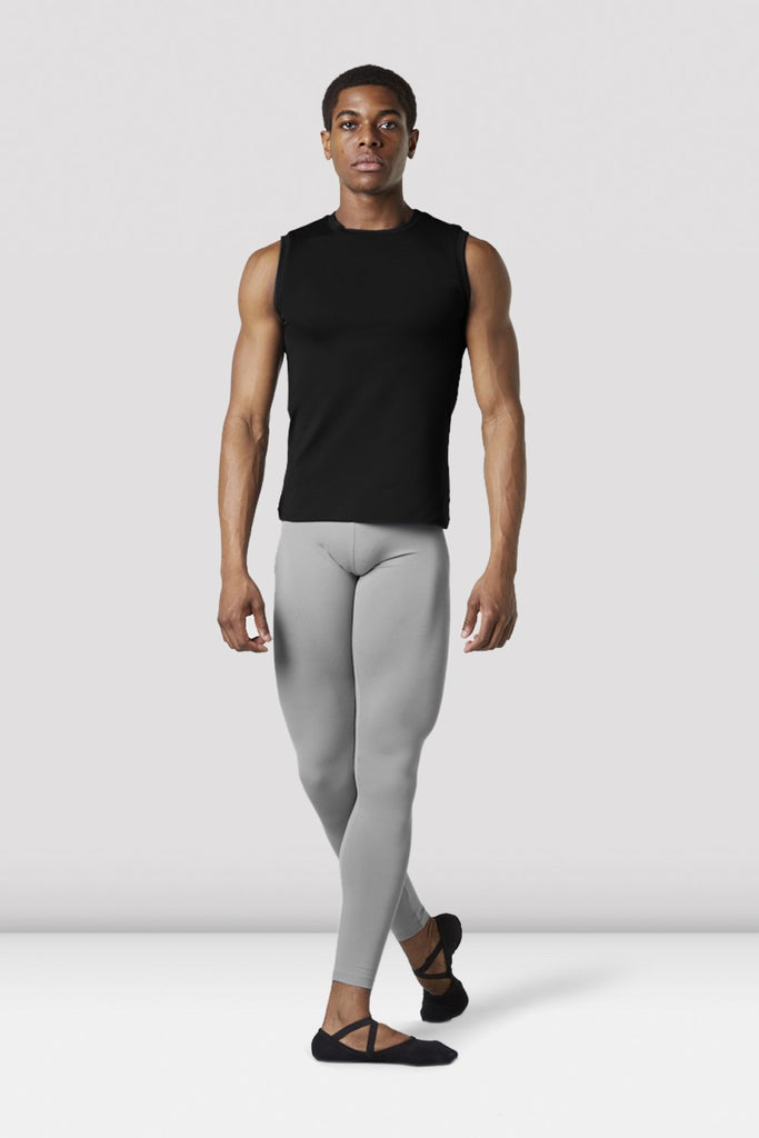 Men Black Ballet Tights Performance Dancewear Dance Exercise Pants