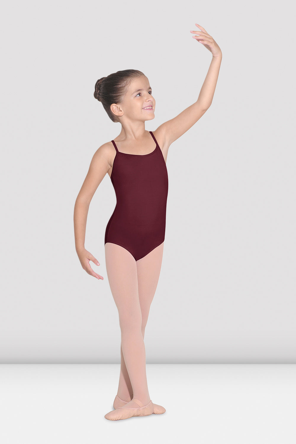 bloch burgundy leotard