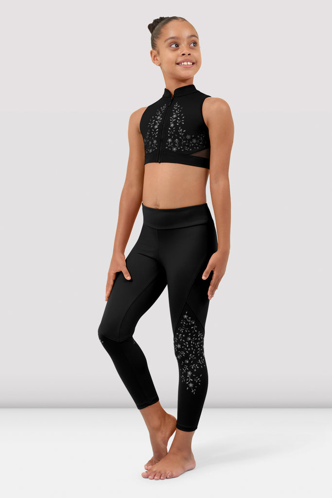 Girls Naomi 7/8 Leggings, Black – BLOCH Dance US