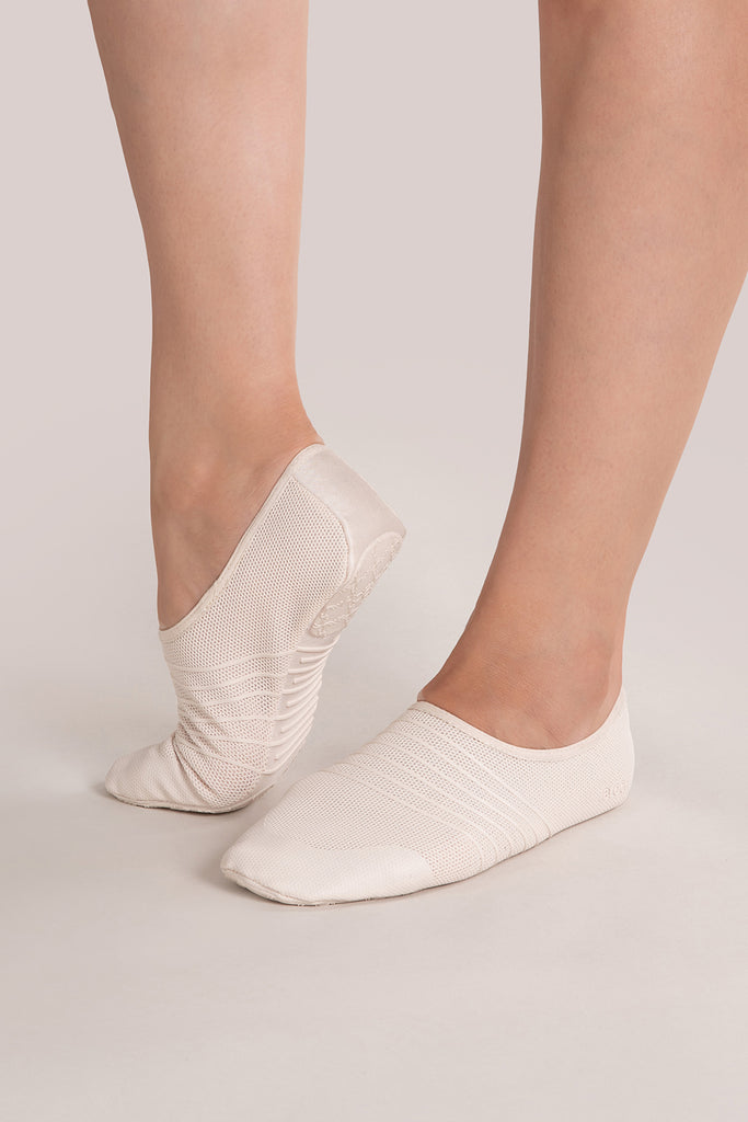 Flex Studio Shoes - White, Yoga & Pilates Footwear