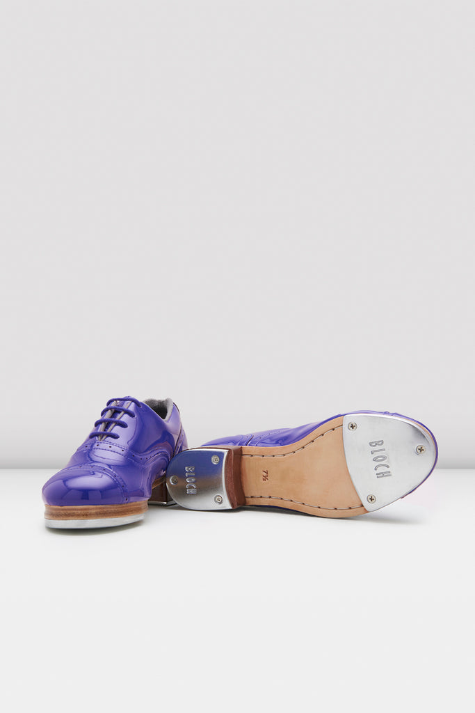 purple tap shoes