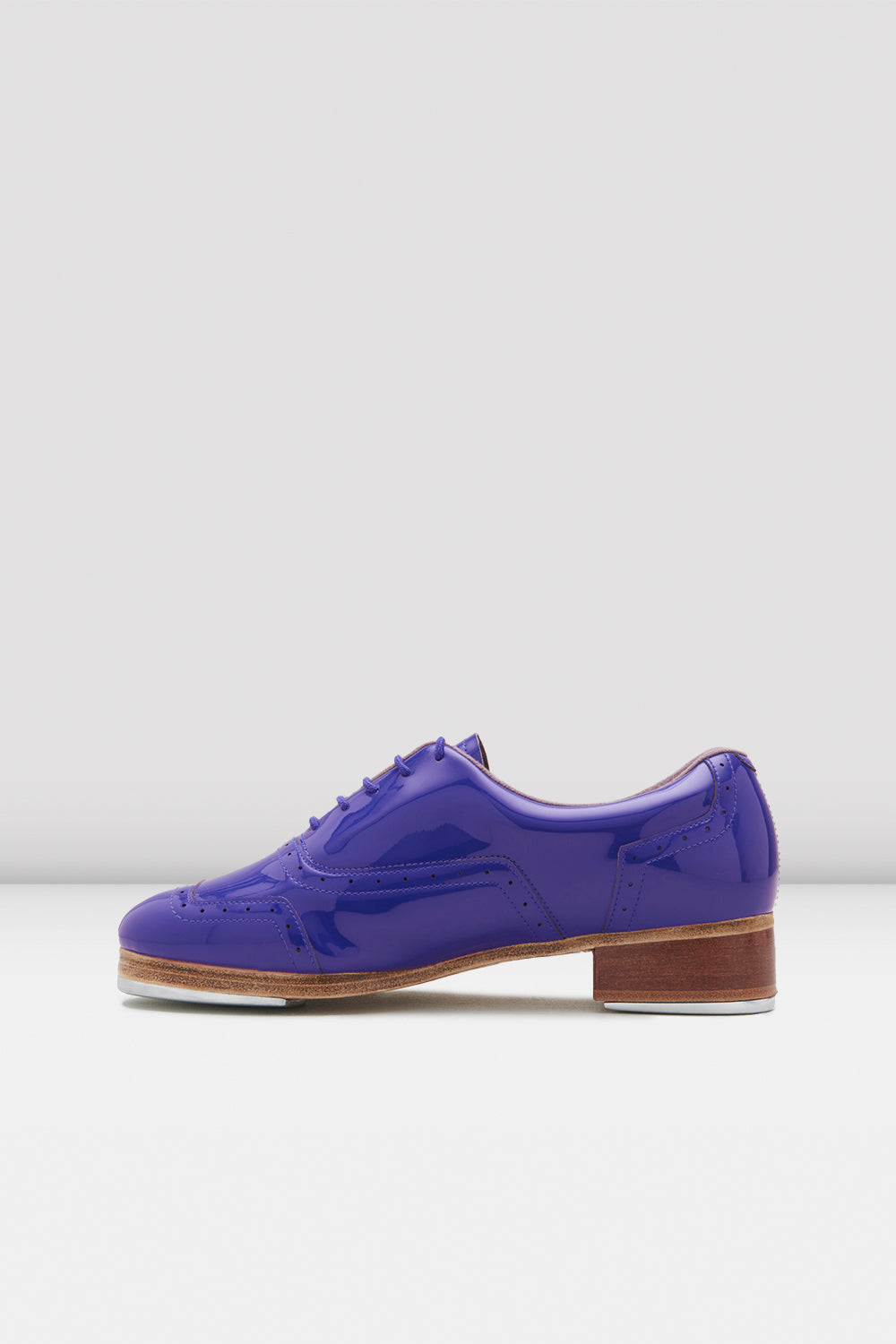 mens blue patent shoes