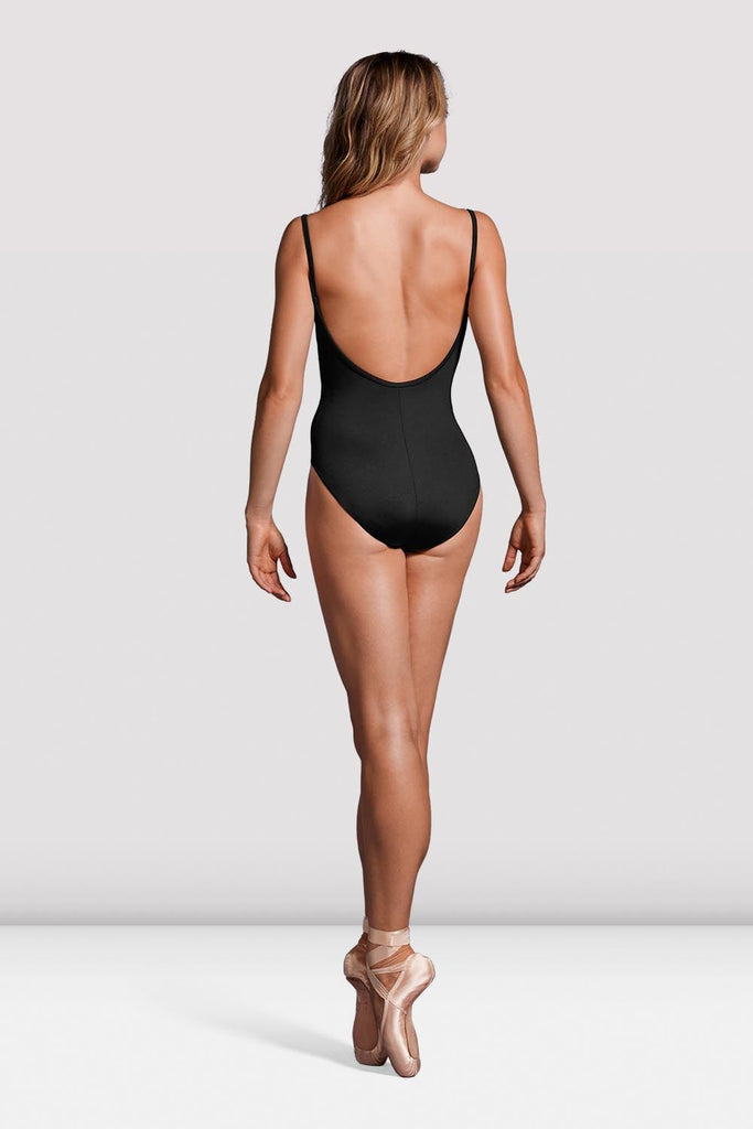 Short Sleeve Leotard With A Thong Back by Bal Togs : 881T, On