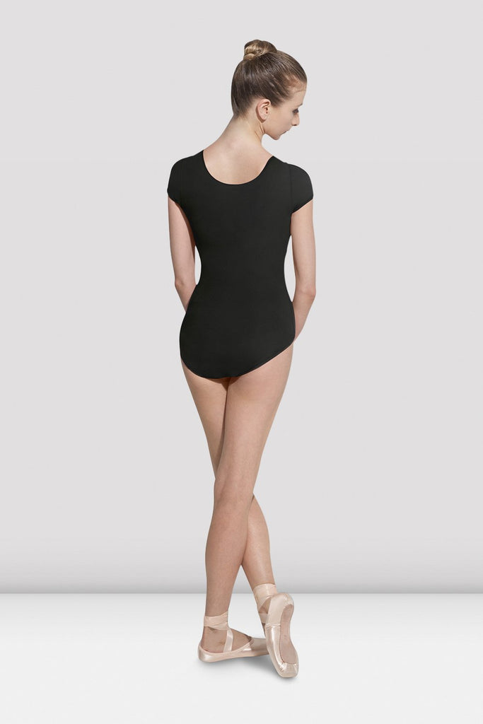 Bloch, Mirella L4122 - Velvet Cap Sleeve Leotard - The Dance Store