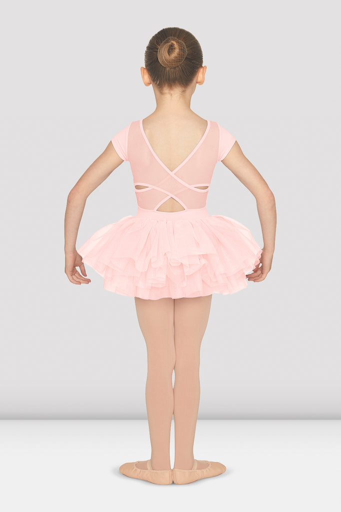 Girls Sweetheart Cap Sleeve Tutu Leotard Pink Bloch Usa 