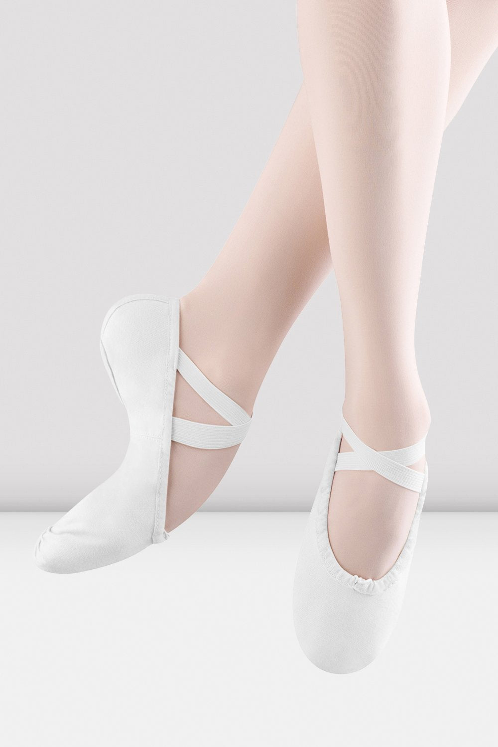 pelleten fugtighed Svare Mens Pump Canvas Ballet Shoes, White | BLOCH USA
