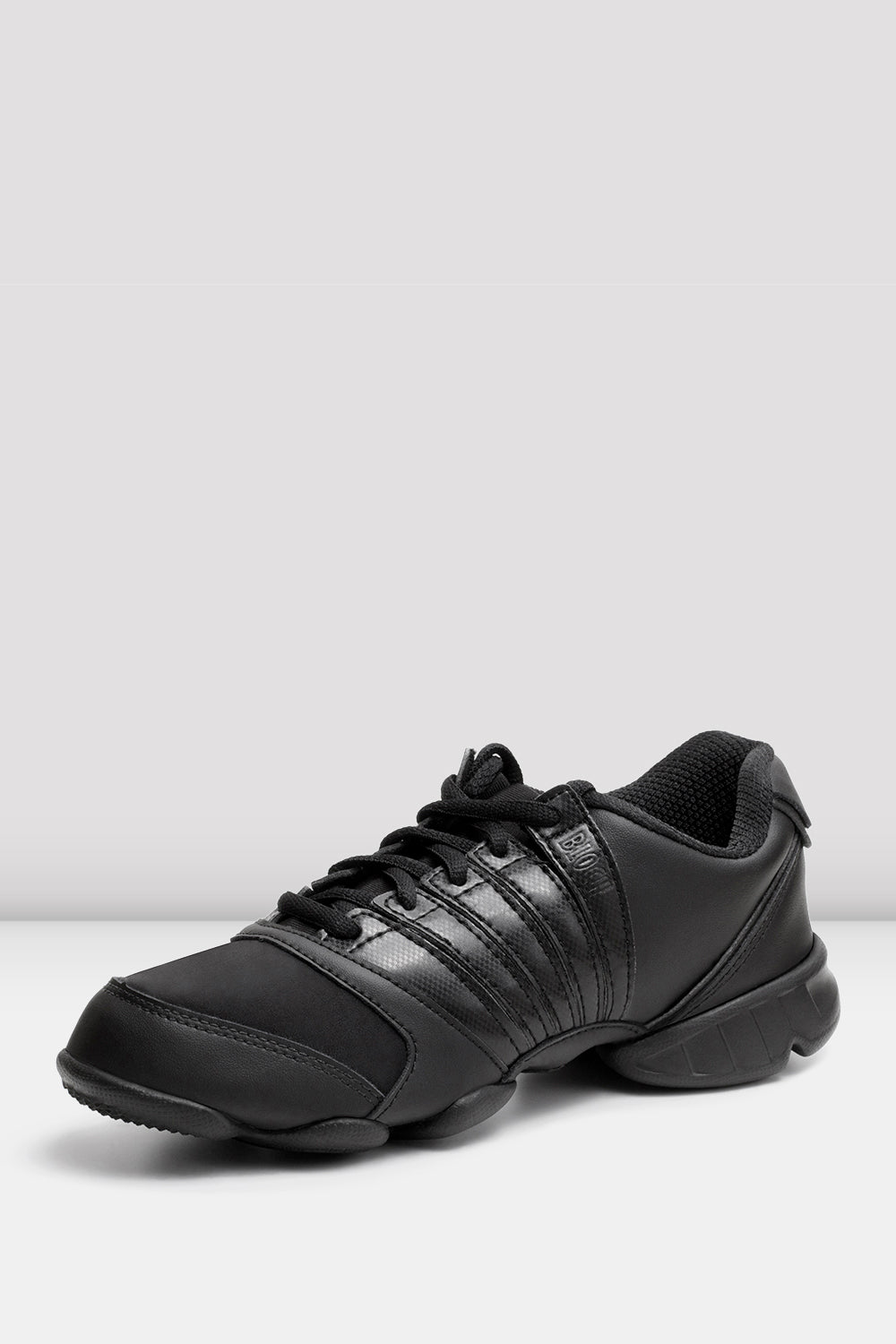 black dance sneakers