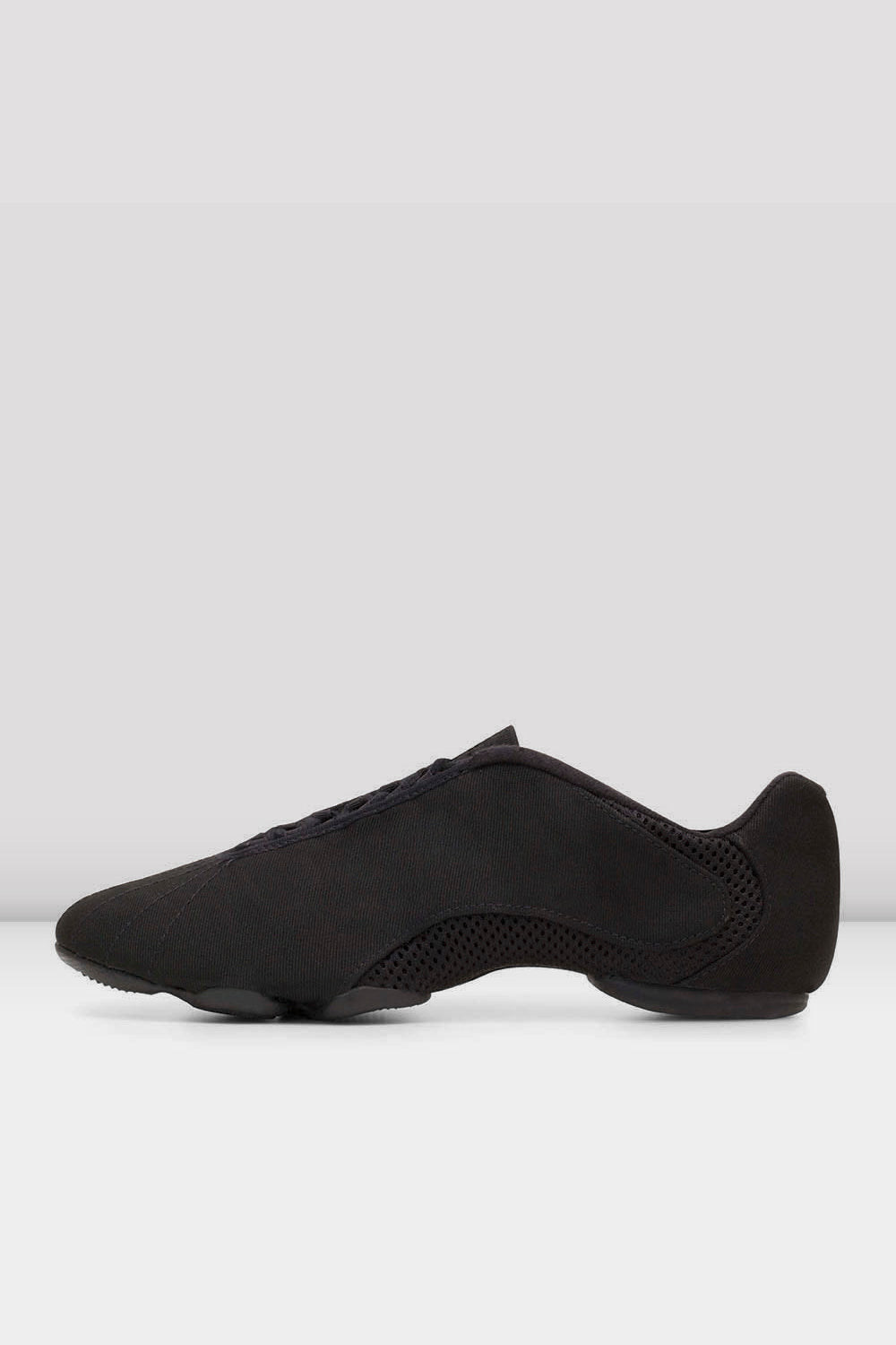 black canvas dance shoes