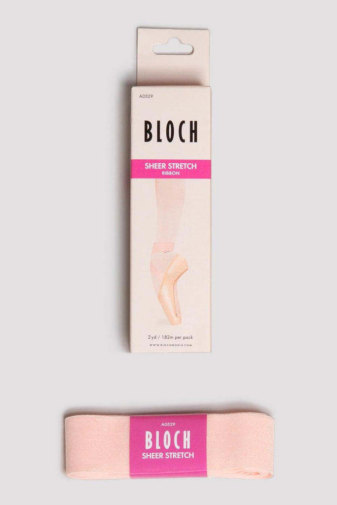 A0185 Bloch Covert Invisible Mesh Pointe Shoe Elastic