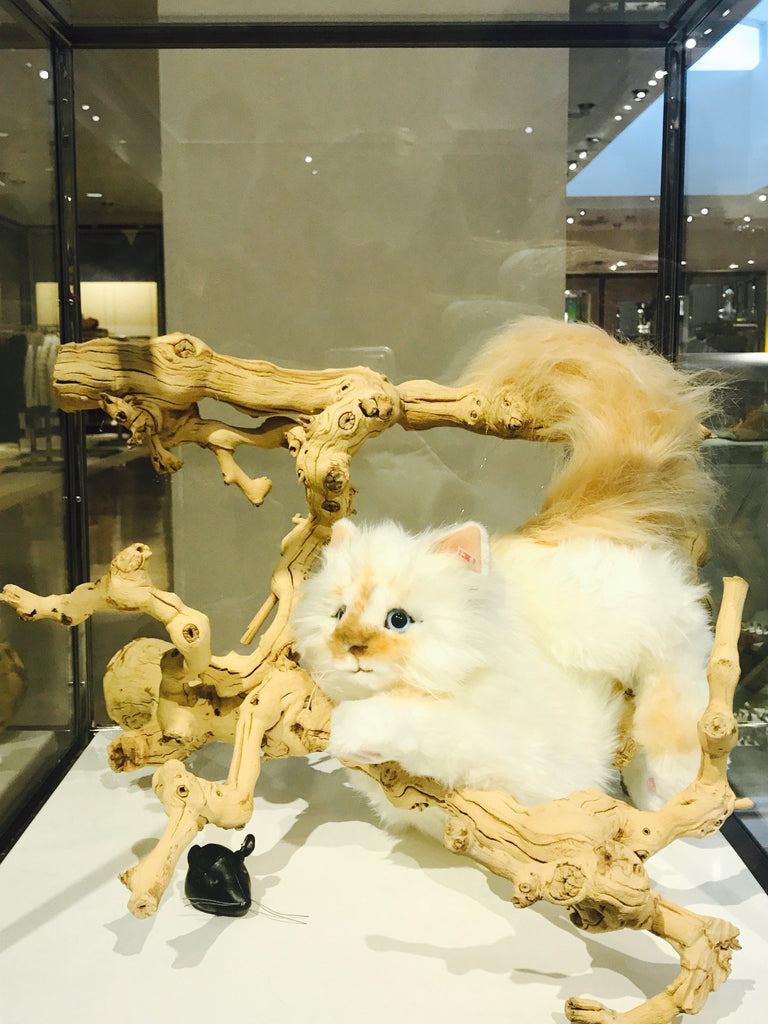 Karl Lagerfelds Cat at Neiman Marcus TrendSetter Brunch
