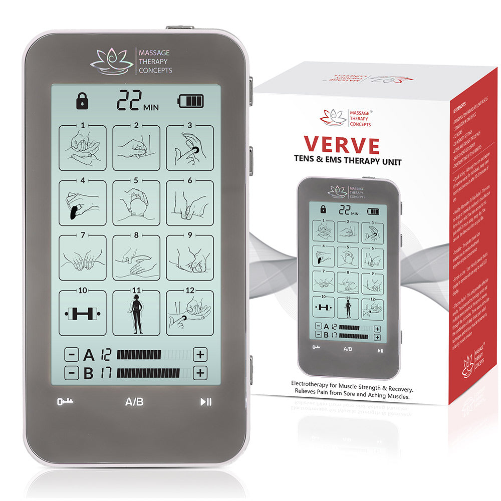 Wireless TENS & EMS Therapy Unit, 10 Modes with 39 Levels Sync