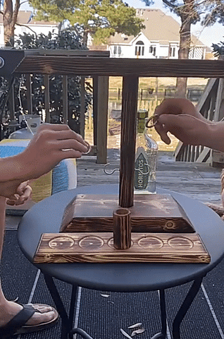 Wooden Ring Toss Game – ZAZADEAL