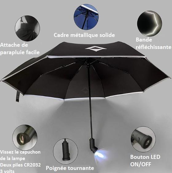 Parapluie à Led Flash Ventes 