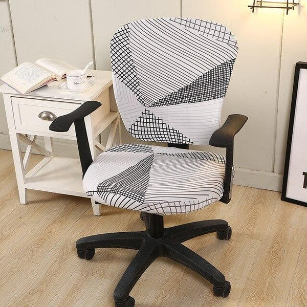Expandable office chair cover