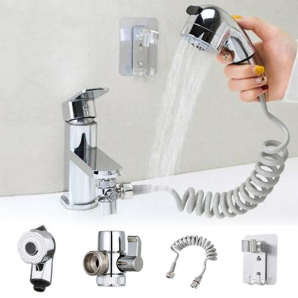 Shower kit for faucet