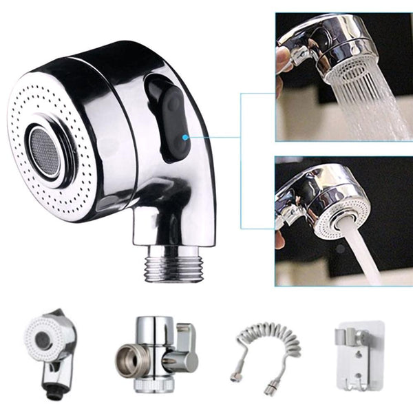 Shower kit for faucet