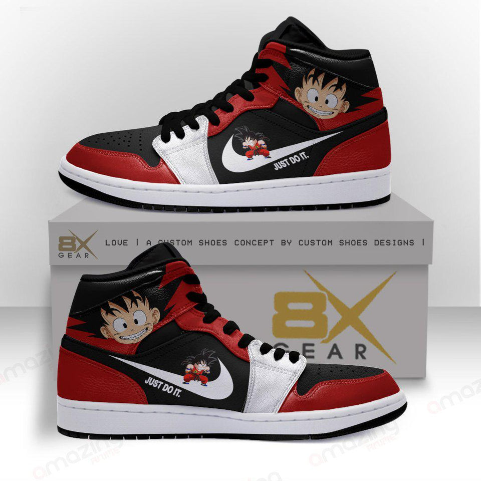 Goku Kid Dragon Ball Jordan Sneakers 
