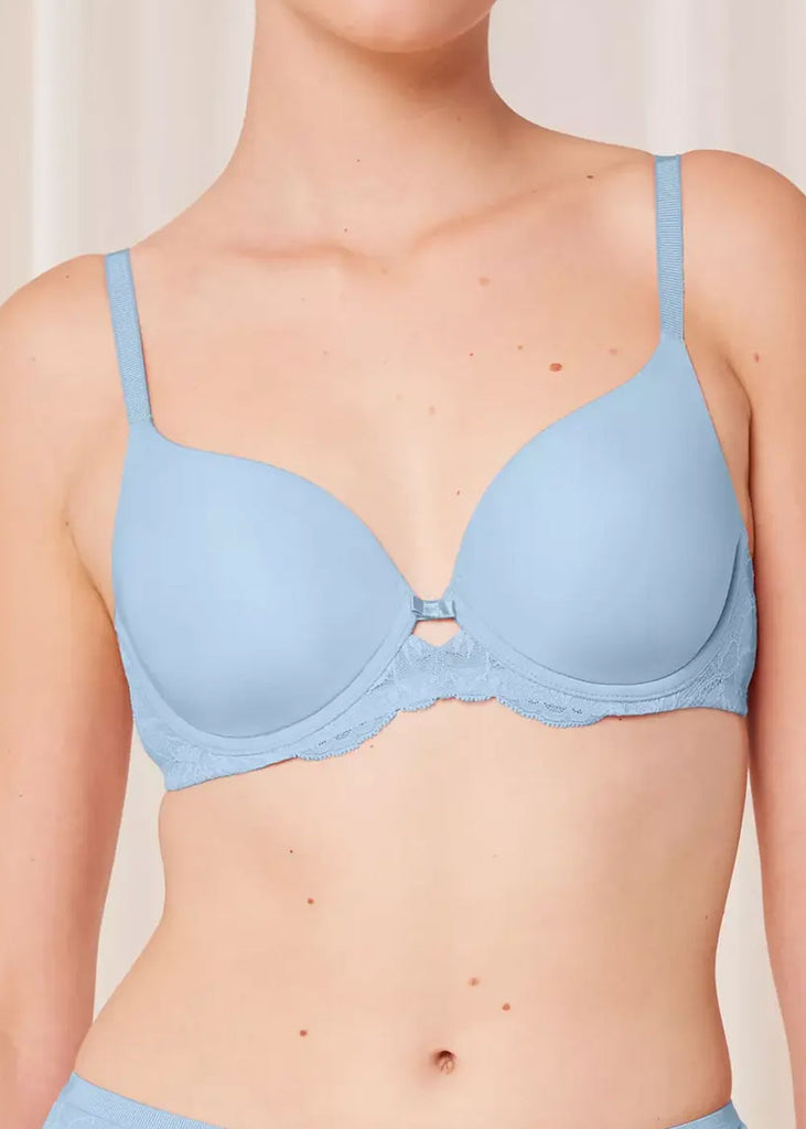 Triumph Women's Natural Spotlight Maternity Bra, Liberty Blue, 90A