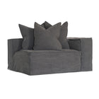 HENDRIX MODULAR SOFA COLLECTION - CHARCOAL by Uniqwa Collections