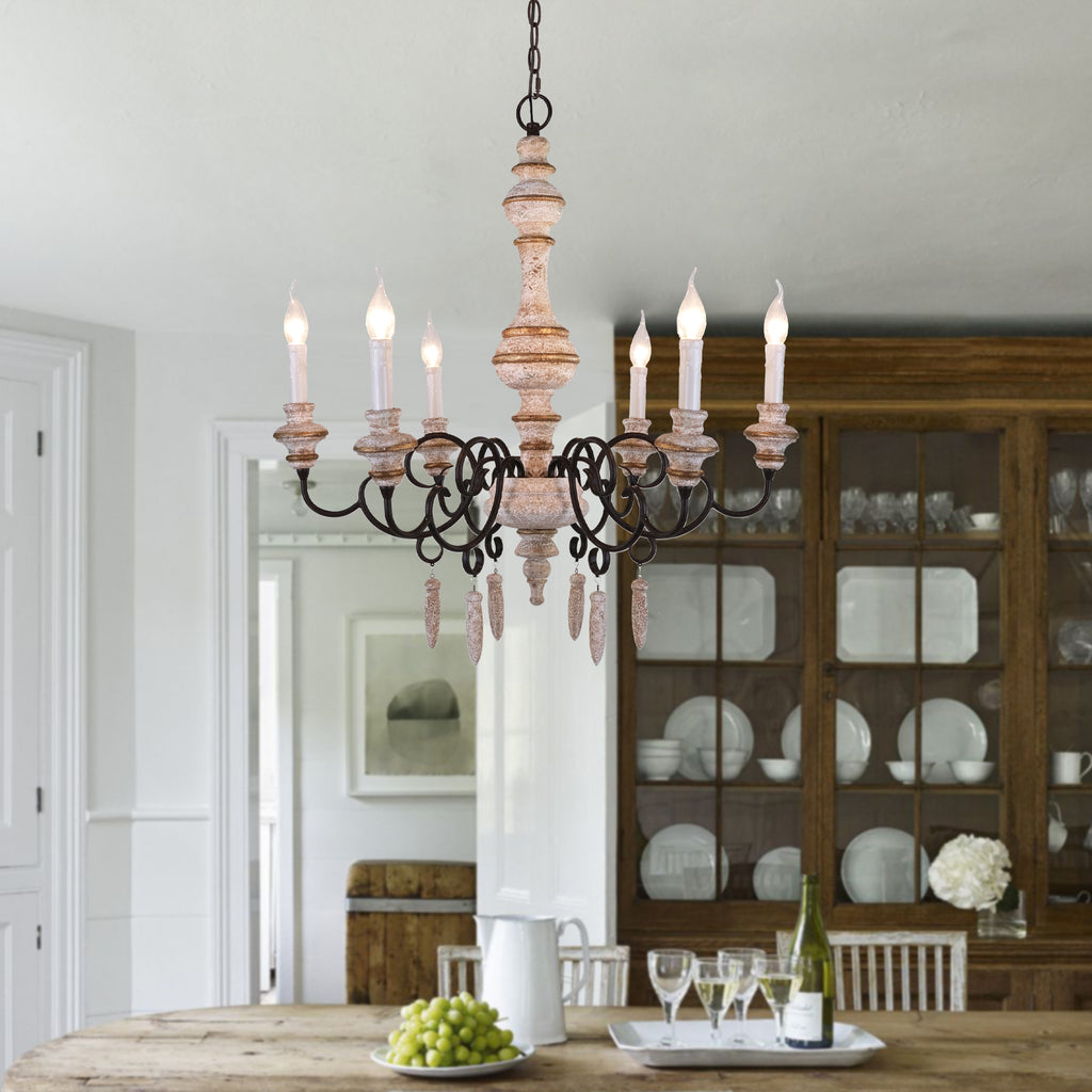 dining room rustic chandeliers