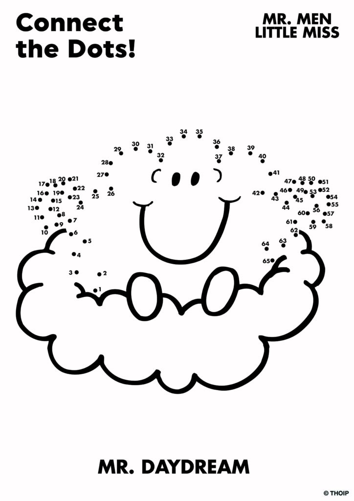 Mr Men Little Miss Dot To Dot