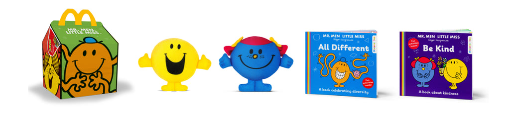 MCDONALD’S NEW MR. MEN LITTLE MISS HAPPY MEAL