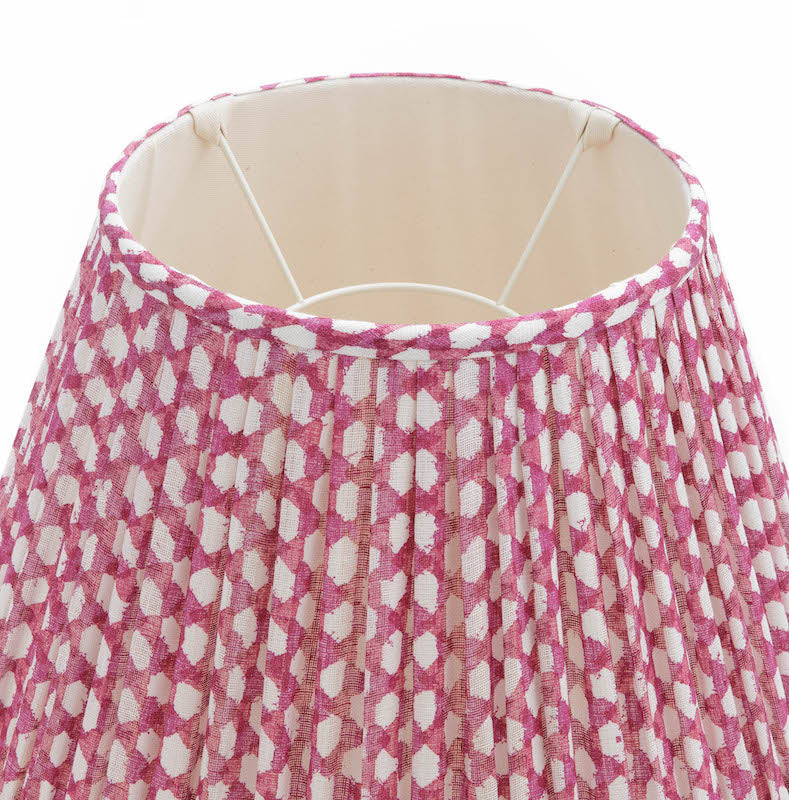 dunelm pink lamp shades