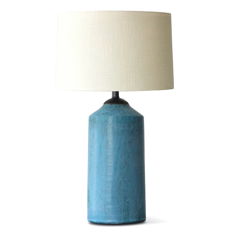 large blue lamp