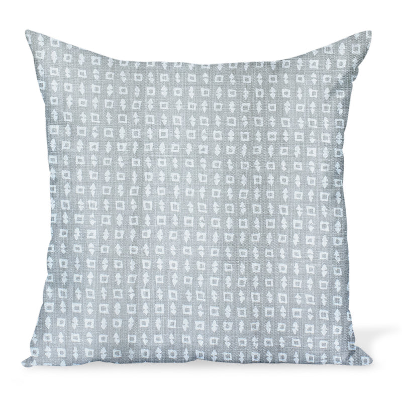 Peter Dunham Textiles Wabi in Ash Pillow