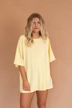 Laid Back Oversized Cotton Tee