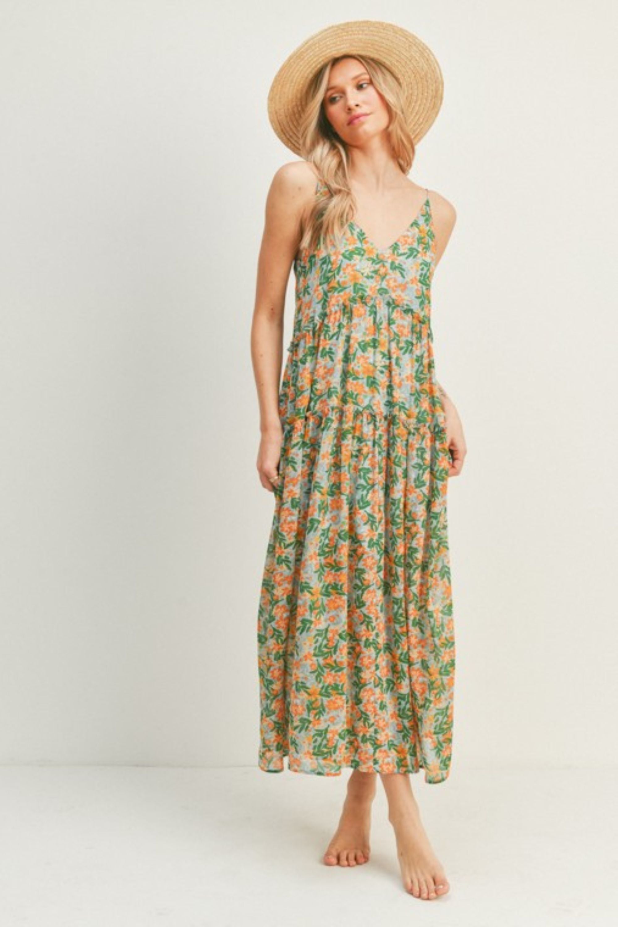 Image of LUXE Tropical Trends Dress