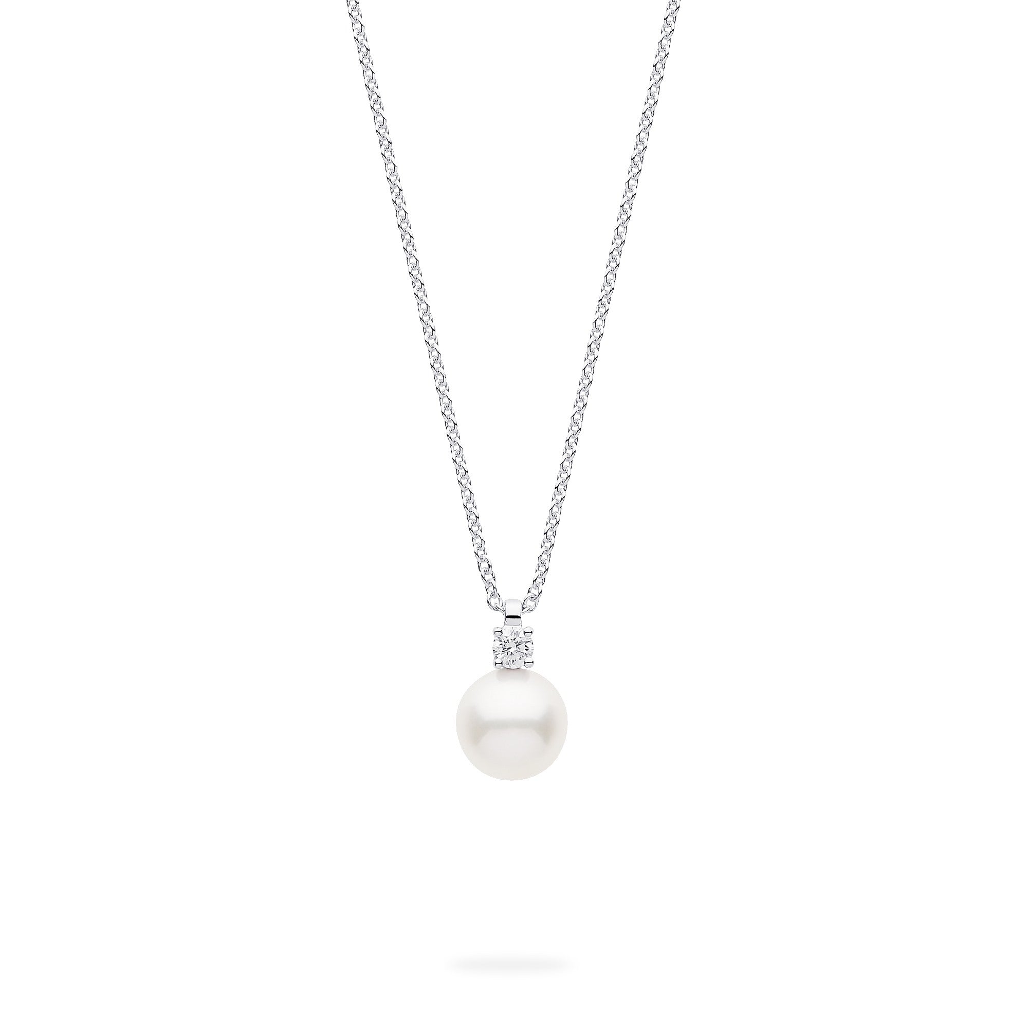 Birks 18KW Vertical Diamond Bar Necklace | IJL Since 1937