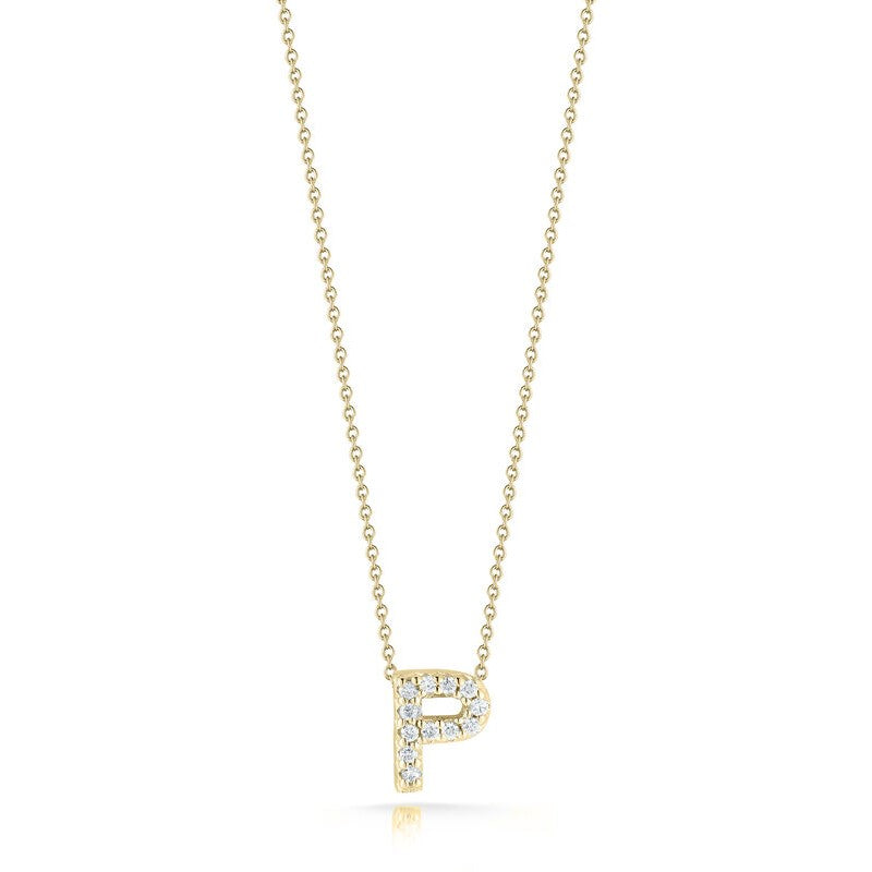 THE ORIGINAL DIAMOND SPACED LETTER NECKLACE® – BYCHARI
