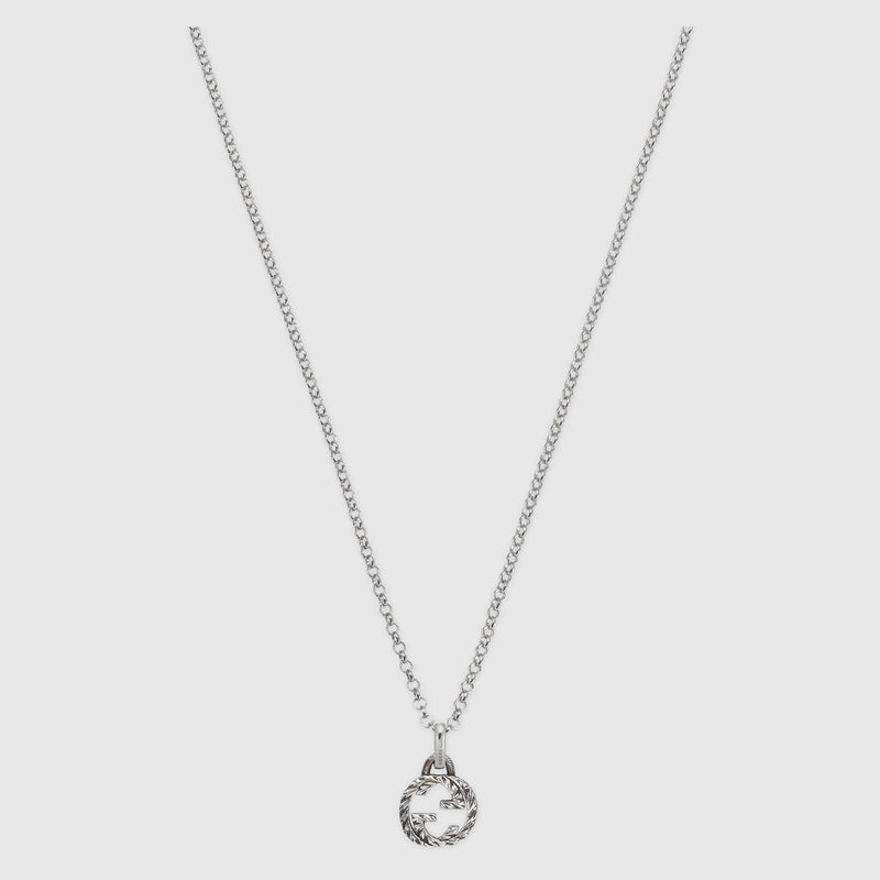 Gucci Interlocking G Necklace In Silver – IJL Since 1937